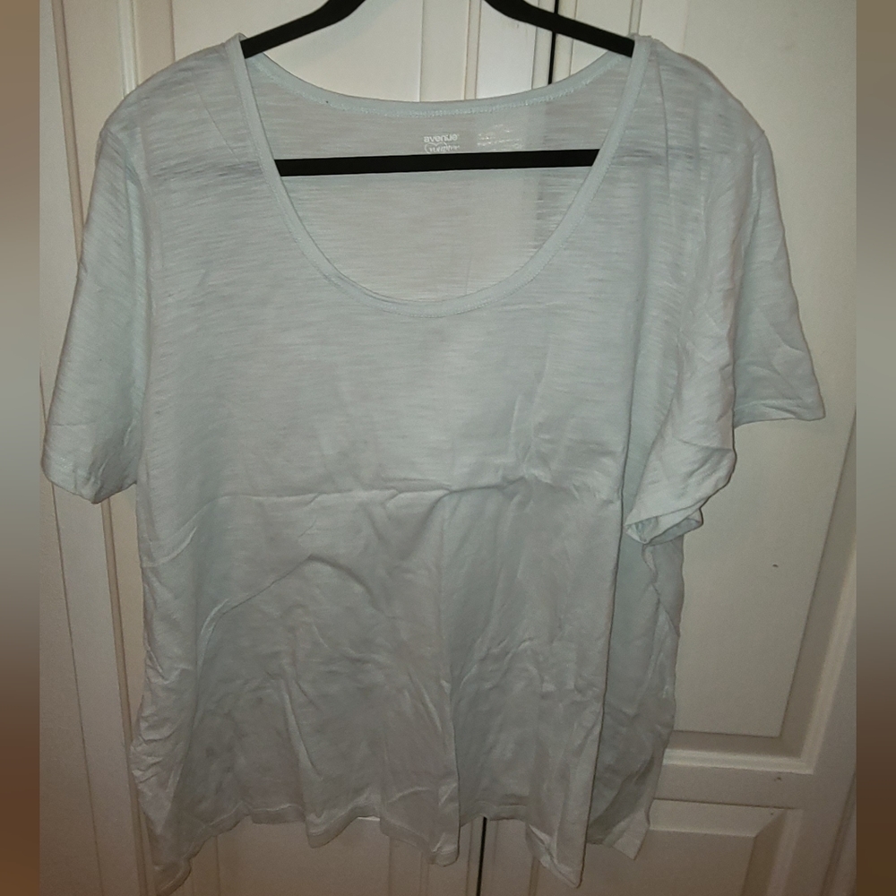 Avenue Light Blue Tee
